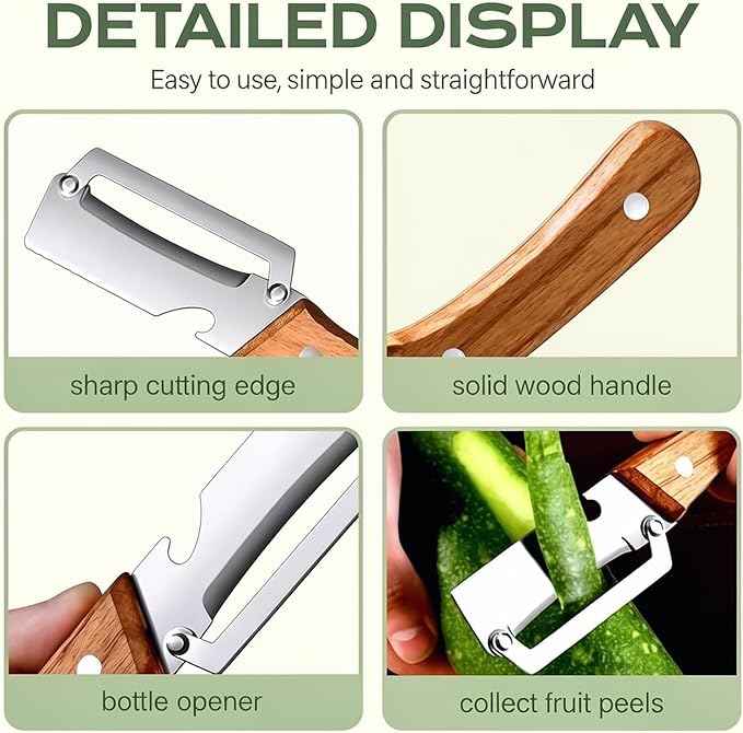 2-in-1 Multifunctional Vegetable Peeler - Image 6