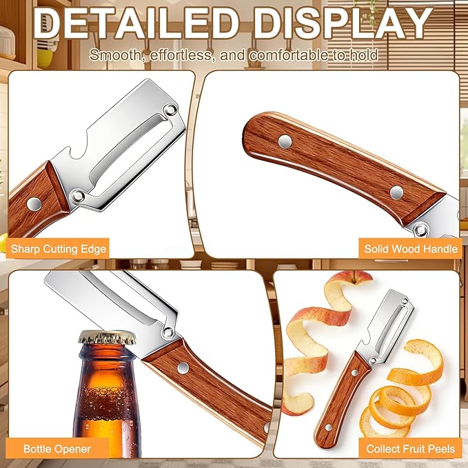 2PCS Multi Functional Premium Vegetable Peeler - Image 3