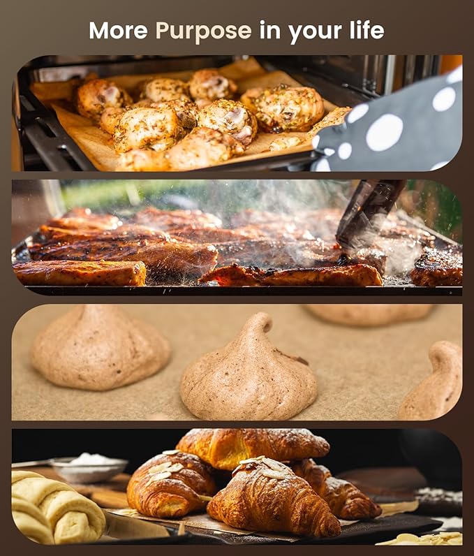 200 Pcs Parchment Paper Sheets, Unbleached Baking Parchment Sheets - Image 6