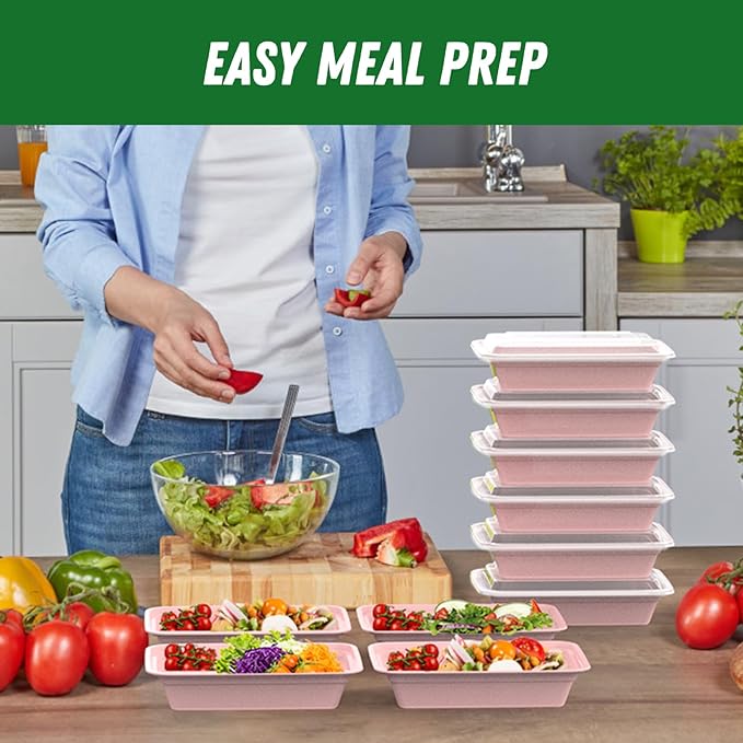 50 Pack 32 oz Meal Prep Containers Reusable - Image 6