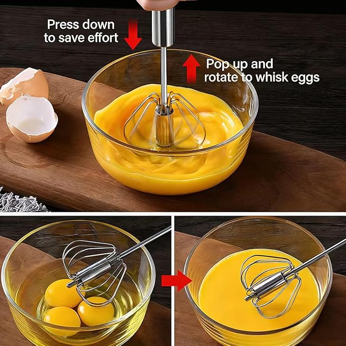 3 Packs Stainless Steel Whisk Set-Whisks - Image 4