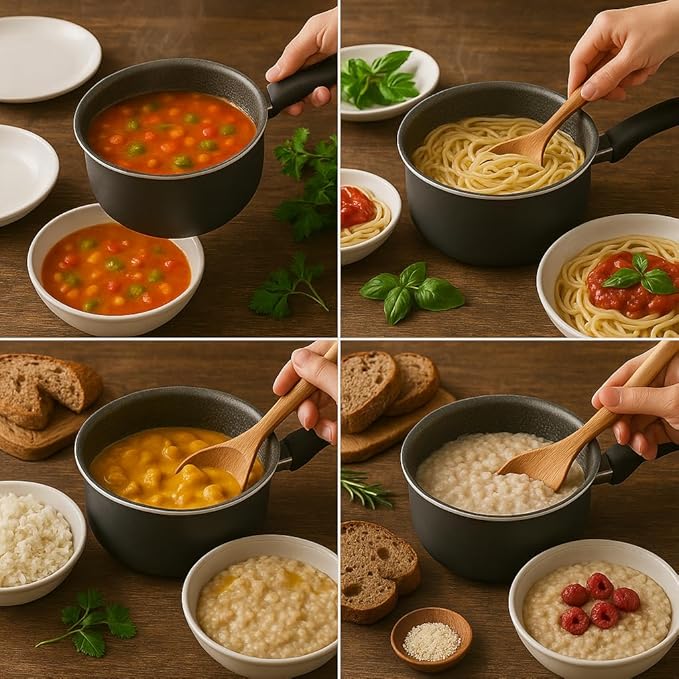 1-Quart Non-Stick Sauce Pan - Image 3