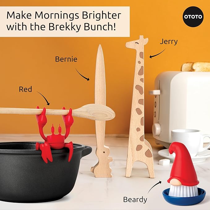 NEW OTOTO Jerry the Giraffe Toaster Tongs - Image 8