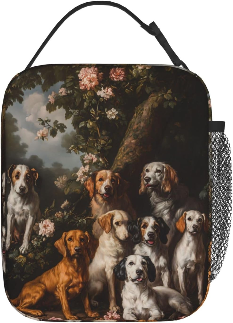 Dog Insulated Lunch Box for Women Men Dog Lunch Bag for Travel,or Fishing Polyester Dog Lunch Box
