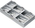SpaceAid Bamboo Silverware Drawer Organizer by SpaceAid