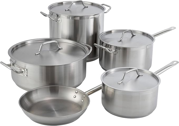 Winware SST-40 Stainless Steel 40 Quart Stock Pot - Image 8