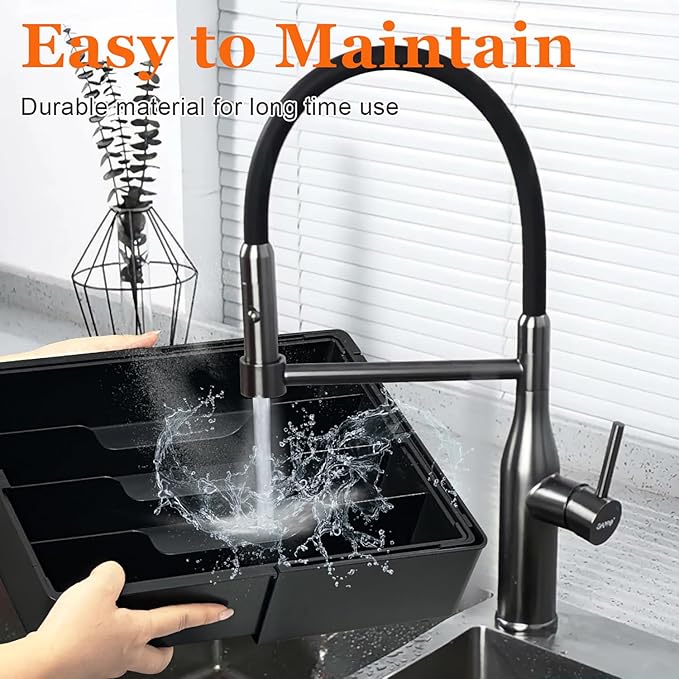 Spaclear Large Kitchen Silverware Organizer - Image 8