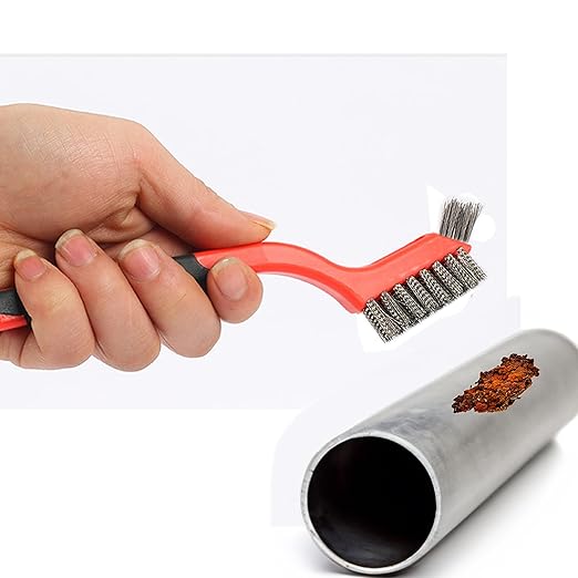 3pcs Small Stainless Steel Little Wire Brushes Set - Image 7