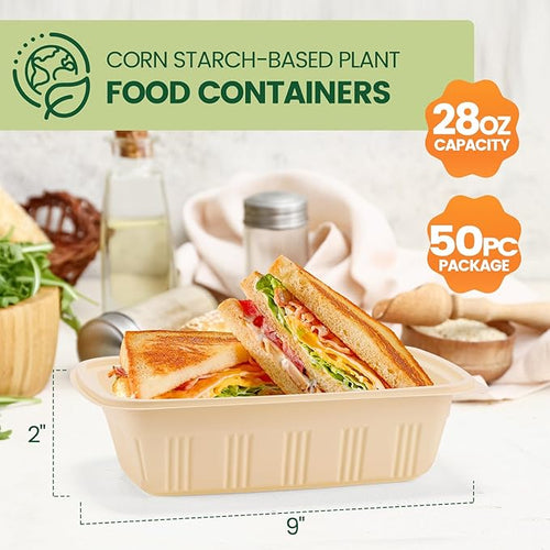100 Piece Meal Prep Containers - Image 2