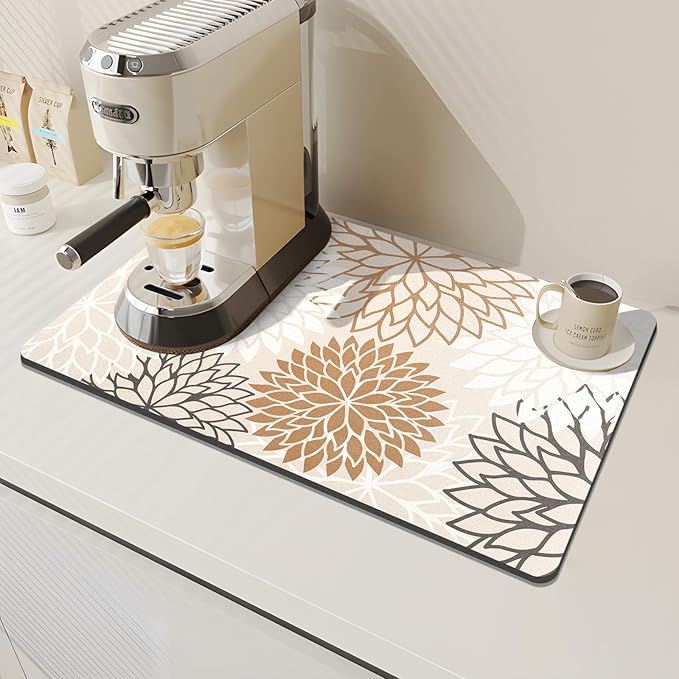 Findosom 2PCS 16" x 24" Dish Drying Mat & 24" x 5.5" Sink Splash Guard - Image 5