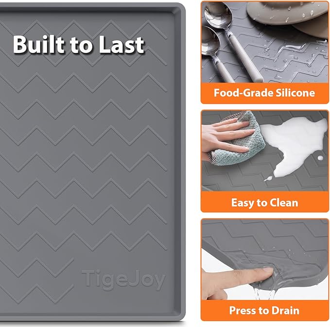 TigeJoy 37" x 22" Under Sink Mats - Image 3