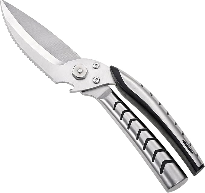 Kitchen Shears Heavy Duty, Stainless Steel Sharp Poultry Kitchen Scissors by NOXREX