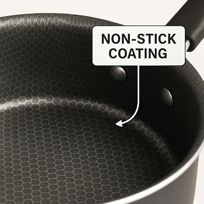 1-Quart Non-Stick Sauce Pan - Image 2