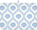 Summer Sea Shell Drying Mat 24x18 Inch, Light Blue Drying Mat by Trongr