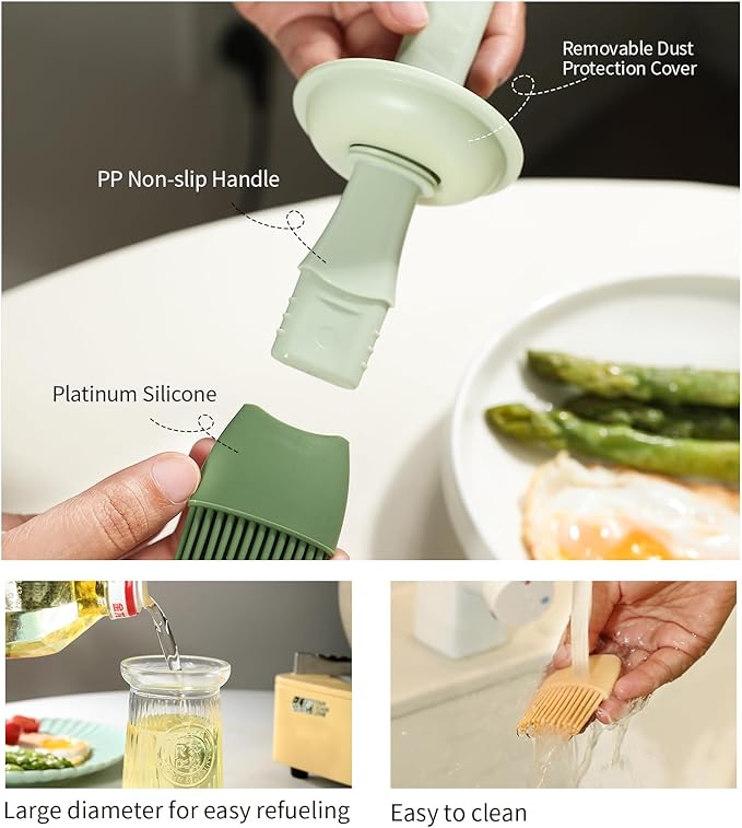 Oil Dispenser with Brush - Image 2