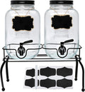 1-Gallon Drink Dispenser, Accguan Glass Water Dispenser by Accguan