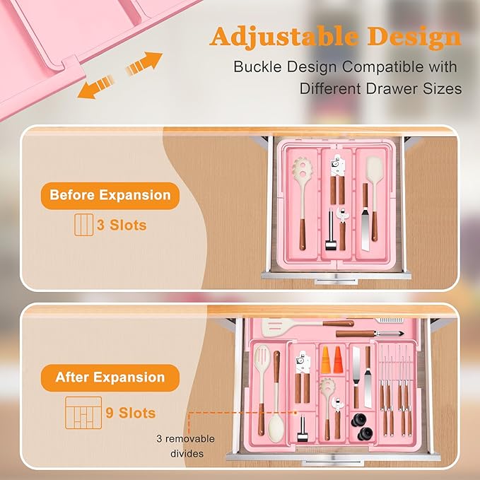 Homecor Utensil Drawer Organizer - Image 2