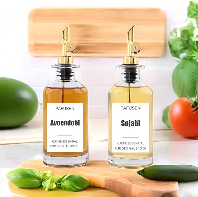 Pafusen 2 Pack Auto Flip Olive Oil Dispenser, Liquor Pour Spout, Oil Dispenser - Image 9
