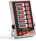 Commercial Kitchen Timer with 6 Channels, Professional LED Digital Timer by KZU