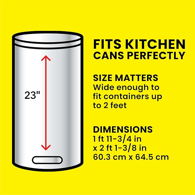 Glad ForceFlex MaxStrength Kitchen Trash Bags, 20 Gal, Fresh Clean Febreze - Image 10