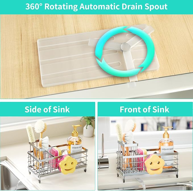 HapiRm Sponge Holder for Kitchen Sink - Image 3