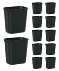 Rubbermaid Commercial Products Deskside Wastebasket/Trash Can, by RubbermaidCommercialProducts