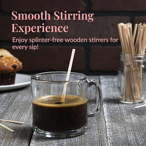 1000 Wooden Coffee Stirrer by Prestee - Image 2