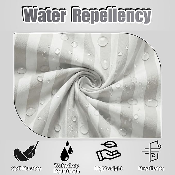 TOSHEX Kitchen Apron Waterdrop Resistant Cotton Apron - Image 4