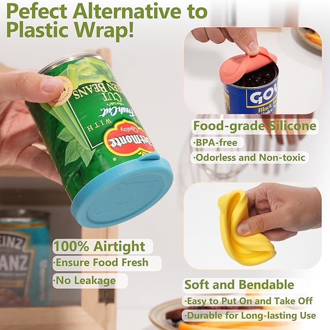 4 Packs Silicone Lids Bundle - Image 3