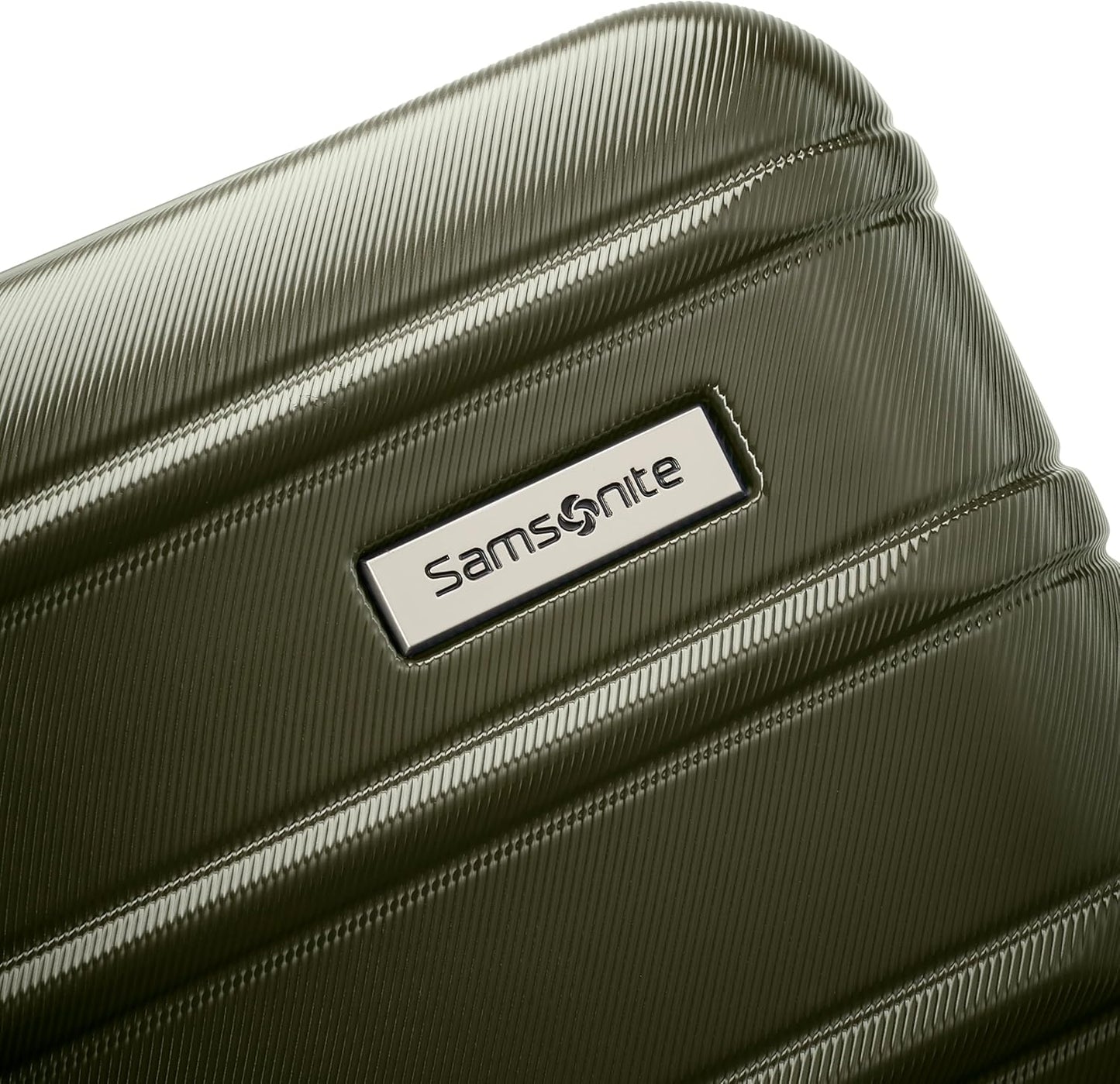 Samsonite Omni 2 Hardside Expandable Luggage with Spinner Wheels, 3-Piece Set (19/24/28), Vita Olive