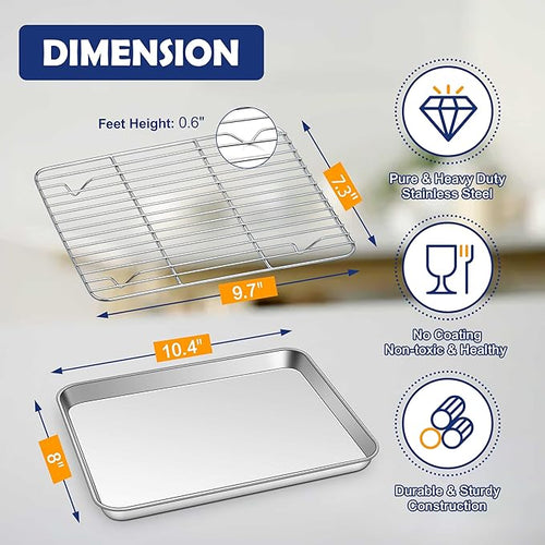 10.4 Inch Baking Sheet Pan - Image 2
