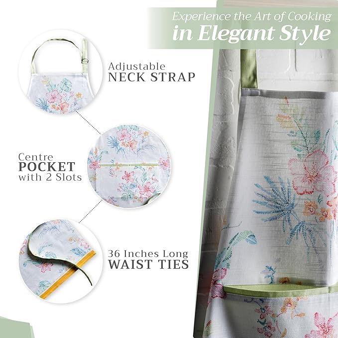 Maison d' Hermine 100% Cotton Apron - Image 5