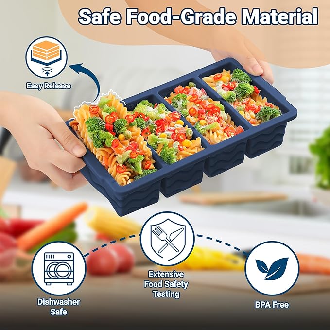 Doasuwish Silicone Freezer Tray - Image 3
