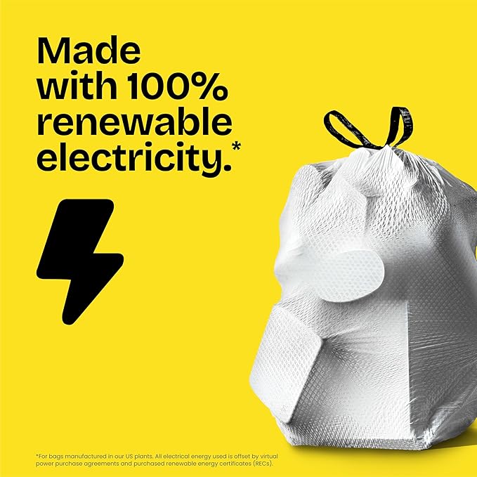 Glad ForceFlex MaxStrength Drawstring XL Kitchen Trash Bags, 20 Gal, 80 Ct - Image 7