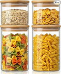 32oz & 21oz - 4 Pack Glass Jars by HomArtist