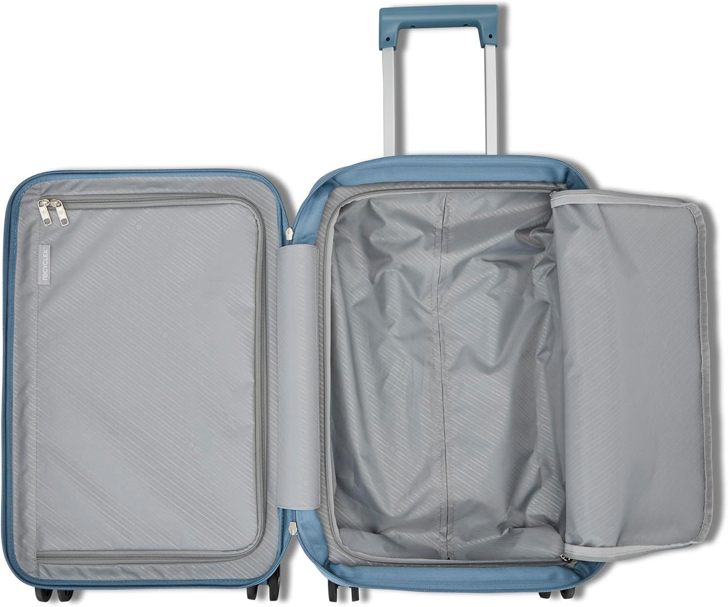 Samsonite UpLIFT X-Large Checked Hardside Luggage with Spinner Wheels - Airline-Approved, TSA Lock, Adjustable Handle System - Polycarbonate Hard Suitcase for Ultra Lightweight Travel - Elemental Blue