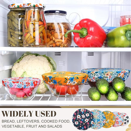 10 Pack Cloth Bowl Covers for Bread Rising - Image 2