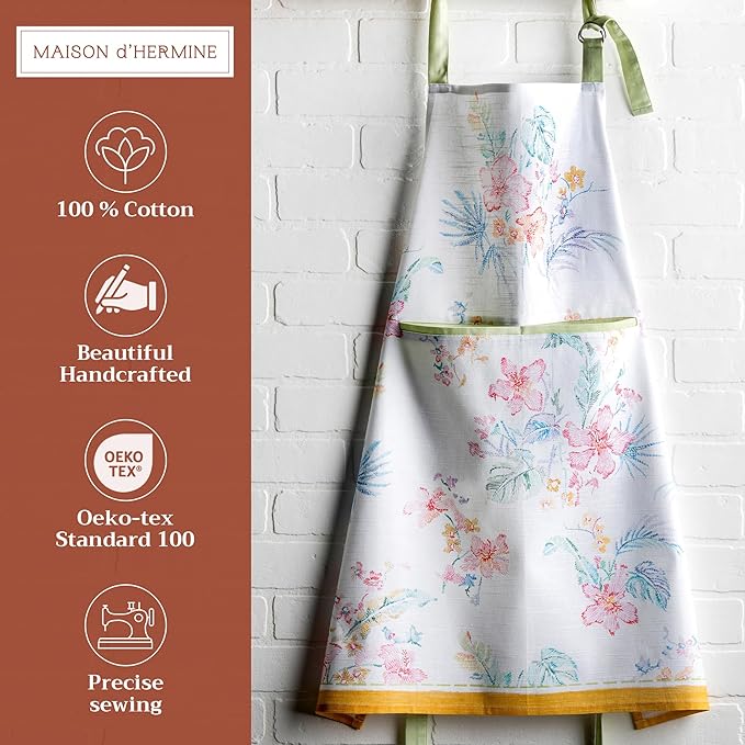 Maison d' Hermine 100% Cotton Apron - Image 2
