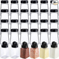 Mimorou 30 Pack Plastic Spice Jars by Mimorou
