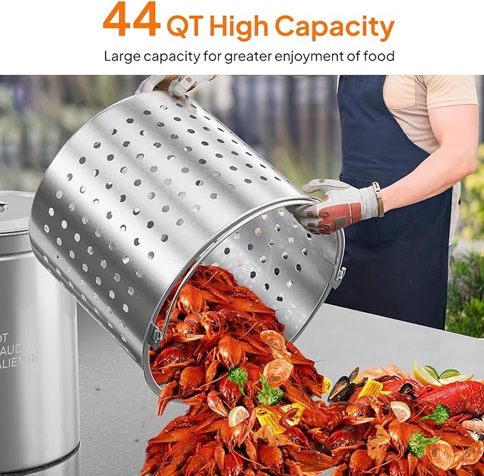 Bonnlo 44QT Turkey Fryer Pot - Image 3