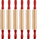 Mini Rolling Pin 7.5 Inch Kids Rolling Pin Set by Bedwina