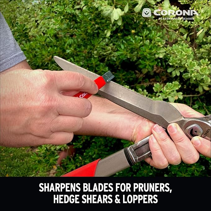 Corona Tools Handheld Garden Tool Sharpener– Blade Sharpener - Image 5