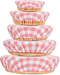 Reusable Bowl Covers, 5 Size Stretch Cloth Bowl Covers by Unknown