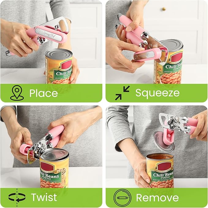 Spring Chef Stainless Steel Can Opener - Image 8