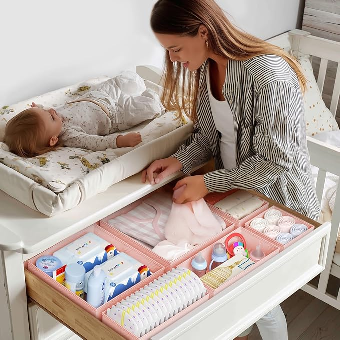 DIMJ Drawer Organizer Clothes Storage - Image 3