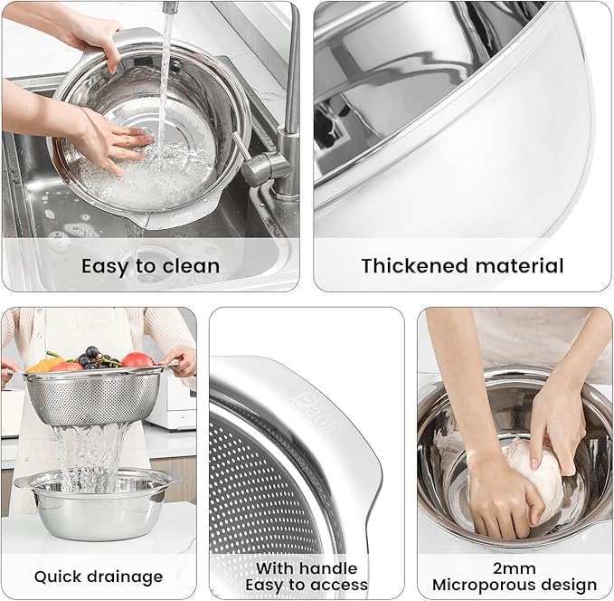 304 Stainless Steel Microporous Colander - Image 4