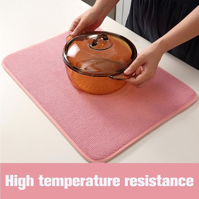 2 Pack Microfiber Dish Drying Mat - Image 6