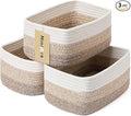 MiniArk Small Storage Baskets for Organizing | Closet Organizer Bins | Shelf by MiniArkStorageBasketsHome