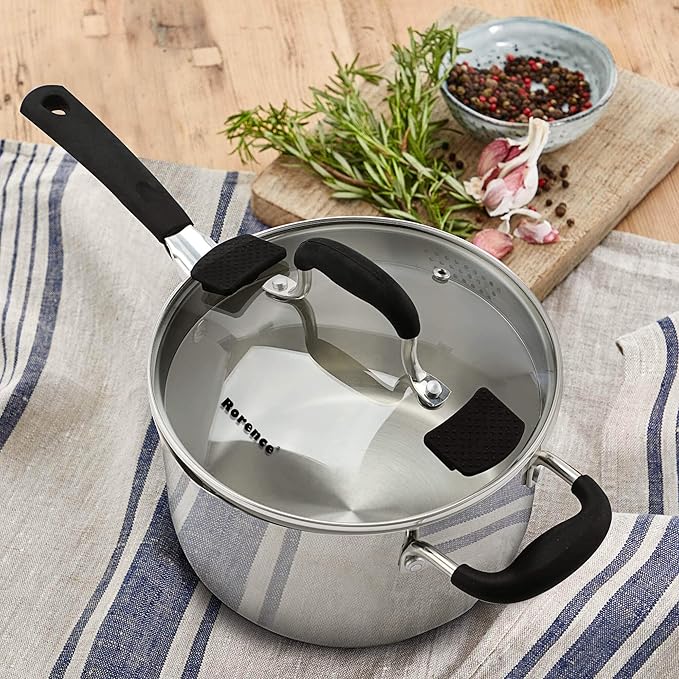 Rorence 3.7 Quart Saucepan - Image 3