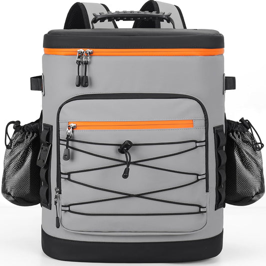 Large 52cans Cooler Backpack, Insulated, Waterproof, Leak Proof, 30L Large Capacity